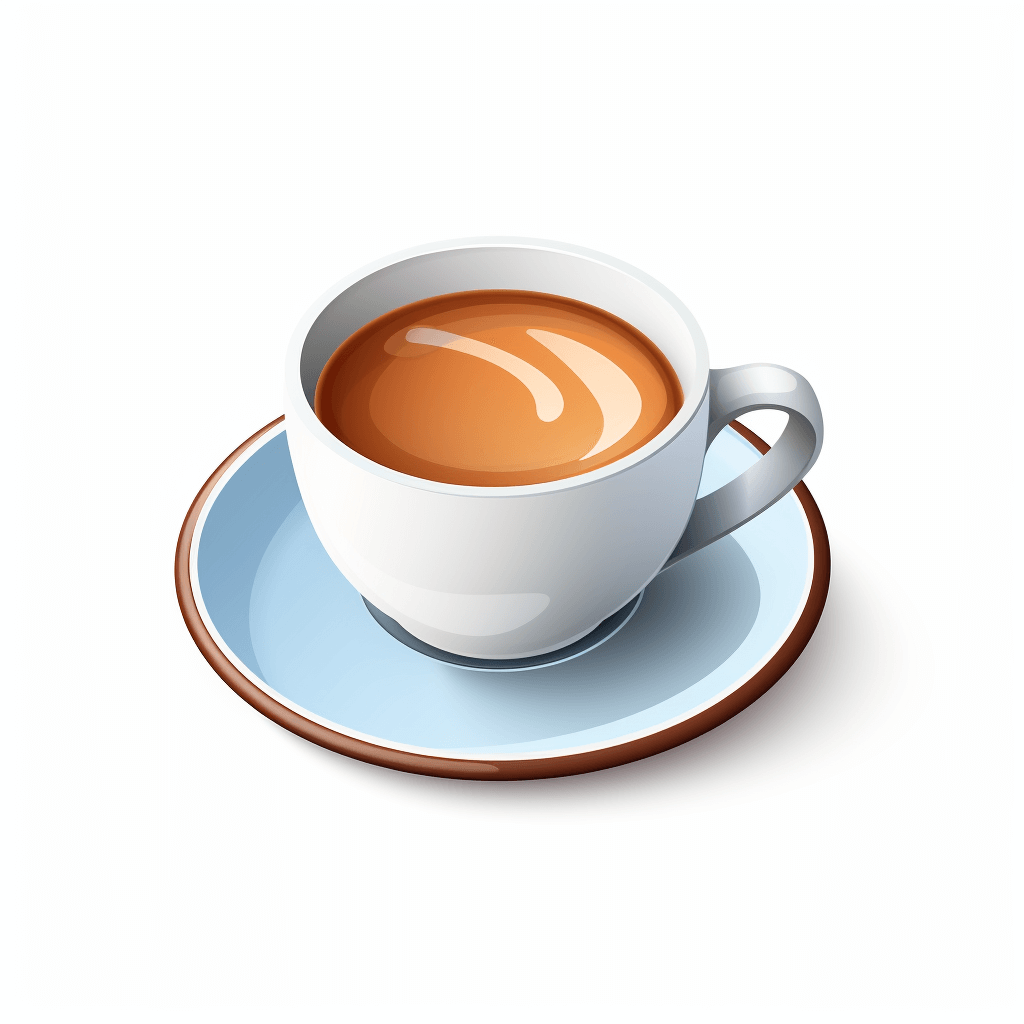 a-coffee-cup-and-plate-in-white-background